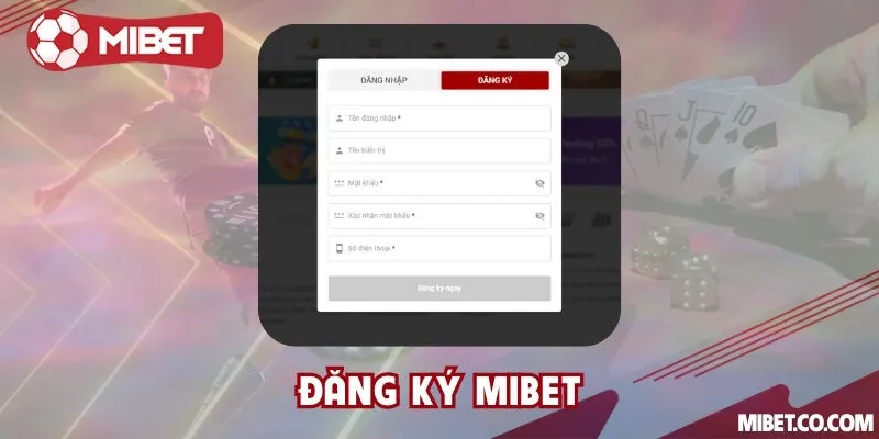 Đăng ký Mibet